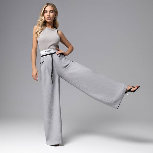 Брюки на широкой резинке, Красота в движении - Charutti фото 4