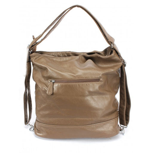 Сумка женская искусственная кожа Guecca-99114, (рюкзак-change) 1отд+карм/перег, капучино 263644 - Bobo фото 2