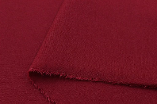 Штапель цв.Красное вино, ш.1.45м, вискоза-100%, 110гр/м.кв - Купава фото 5