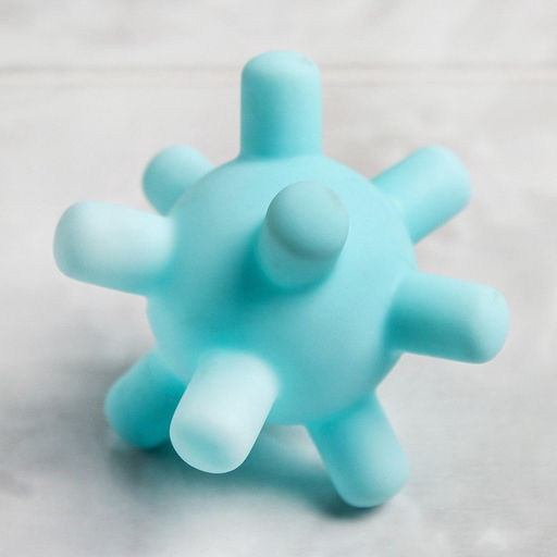 Развивающие тактильные мячики «Цыпленок тазик», в наборе 6 шт., с пищалкой, МИКС