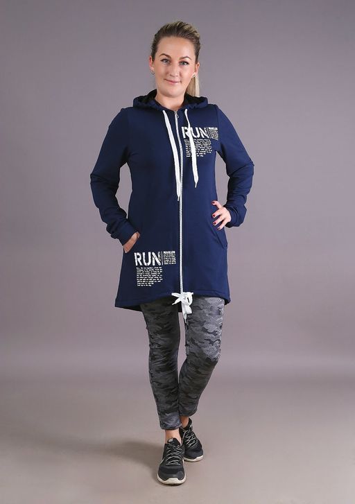 Парка Эшли т. синяя - Марлен фото 3