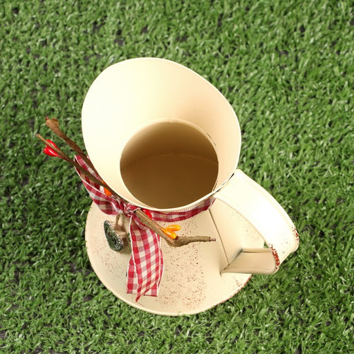 Кашпо Ведерко Рустад, 10?13?13 см, бежевое - Take it easy фото 5