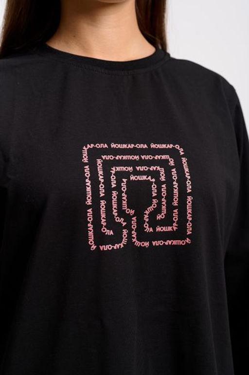 Лонгслив женский Лабиринт - Yollochka фото 9