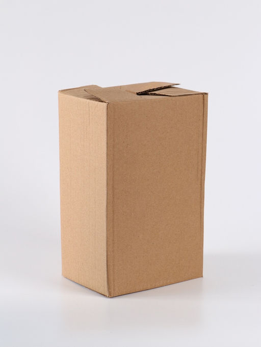 Ваза «Фонс», 24×14.5 см, стекло, синяя