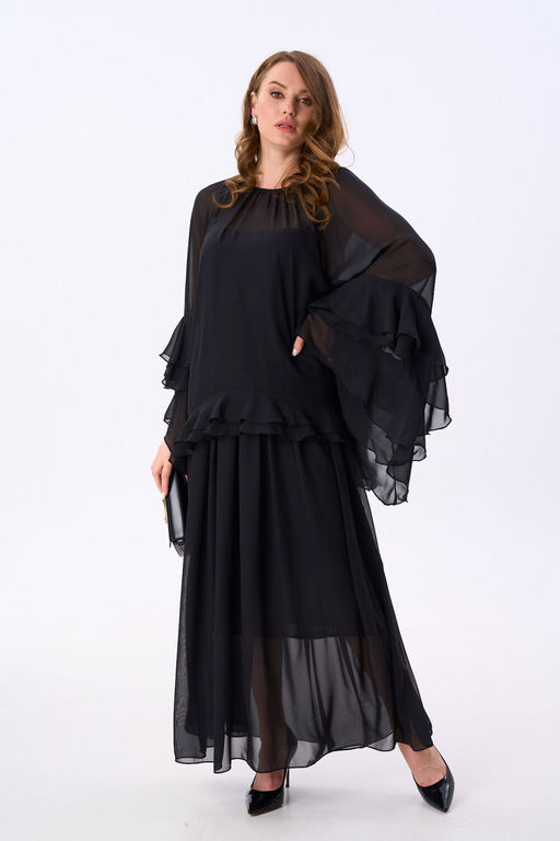 Костюм NIKVA н1001-2 чёрный  фото 2