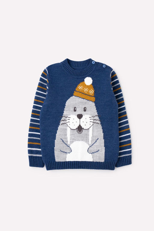 КВ 30102/ш/синий джемпер д/мал яс