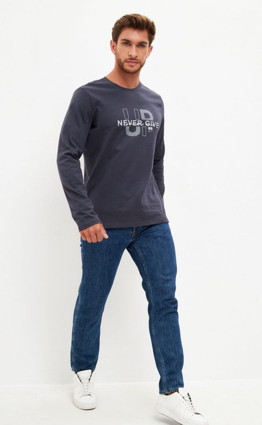 Лонгслив P321-1001-781 graphite - Primm фото 2