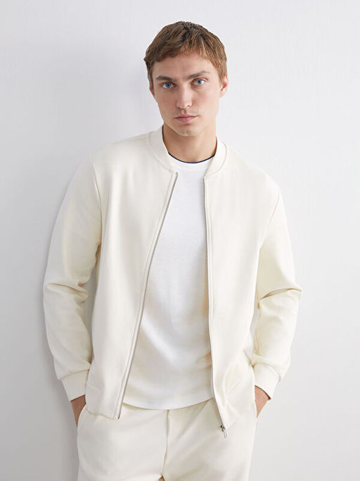 Standart Kal?p Uzun Kollu Erkek Kolej Ceket