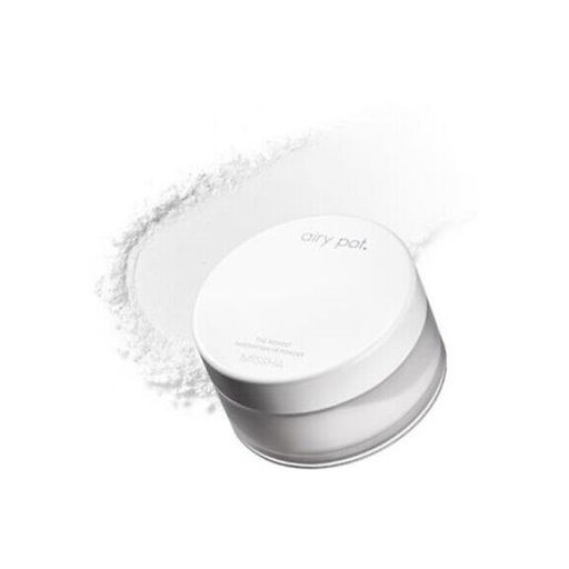 Пудра рассыпчатая матирующая мятная MISSHA Airy Pot Powder Mint, 9g