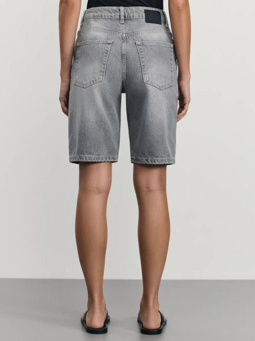 Джинсовые шорты прямые / Zarina  фото 5