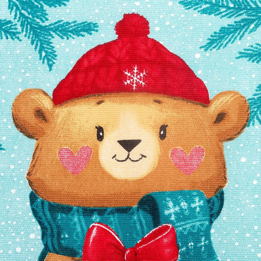 Набор кухонных полотенец Новогодняя Сказка праздник в городе 35х60см-2шт, 100% хлопок - Доляна фото 6