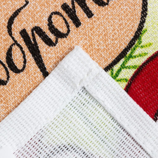 Набор кухонных полотенец Доляна Все цветы Для тебя, 35х60 см - 2шт, 100% хл  фото 4