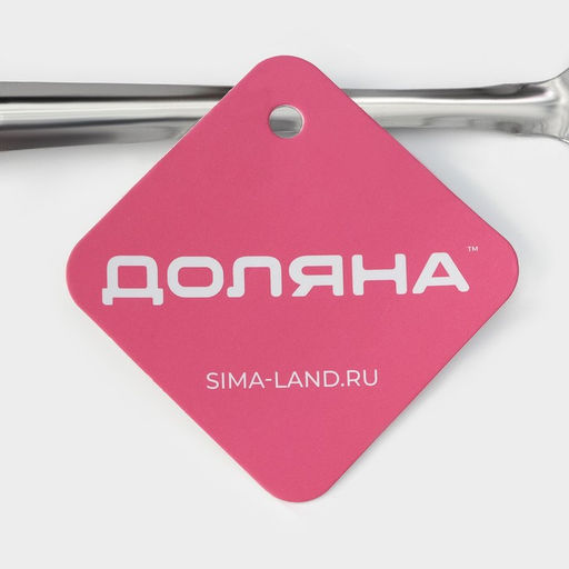 Цена за 2 шт. Сито для снятия пены Доляна «Металлик», 24×7.5 см, цвет серебристый