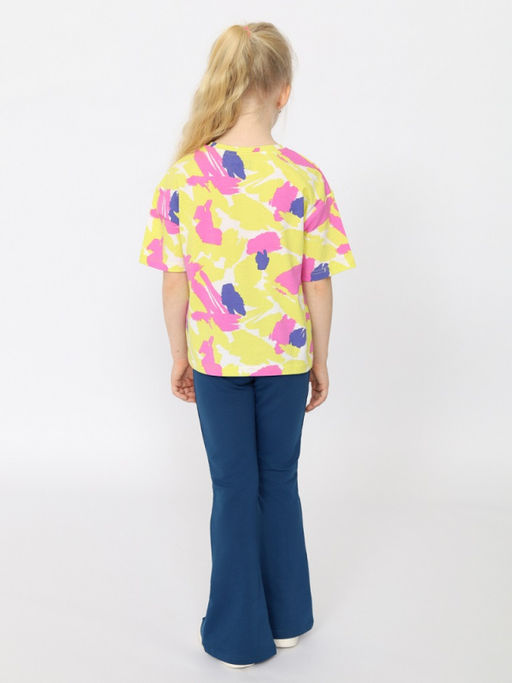 CRB wear/CSKG 63762-99-395 Футболка для девочки,мультиколор/Ex.Cherubino  фото 4