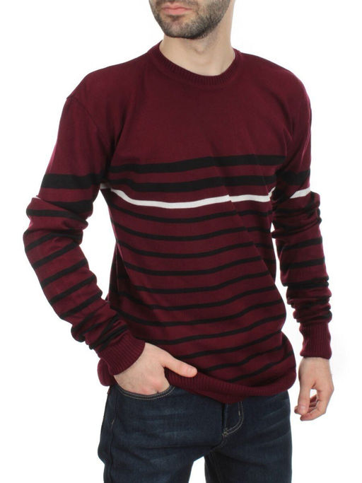 637 VINOUS Джемпер мужской (70% акрил, 30% шерсть)