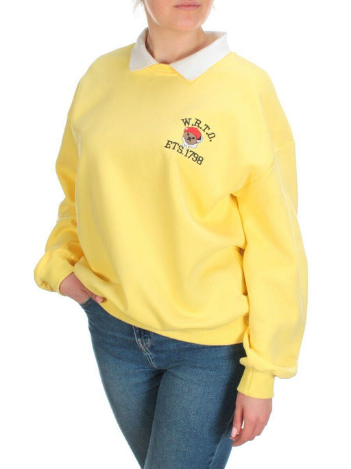 Y303 YELLOW Спортивный костюм женский (100% хлопок) - Fashion фото 24