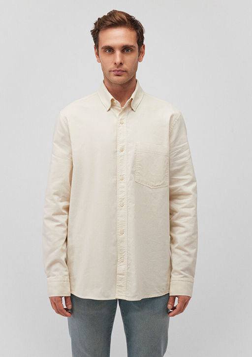 Beyaz Gomlek - Mavi фото 3