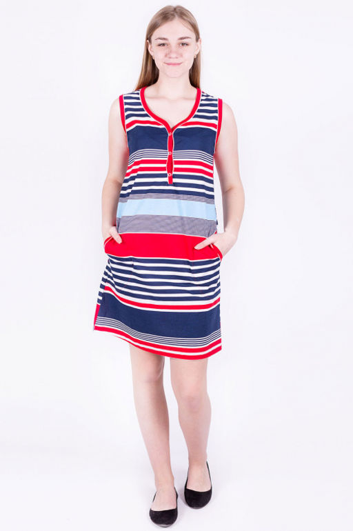 Арт. 769 Туника 48-52 (3 шт) Цвет:ассорти - Калинка фото 2