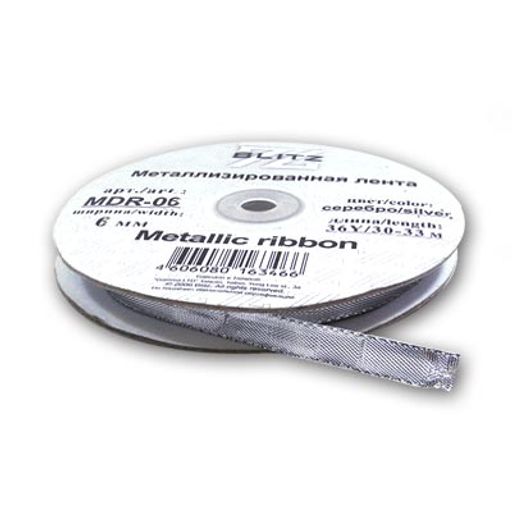 BLITZ MDR-06 лента металлизированная 6 мм 33 м 0.5 м