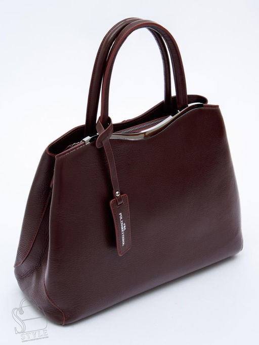 Сумка женская кожаная 9844Y d.purple Polina&Eiterou  в Новосибирске