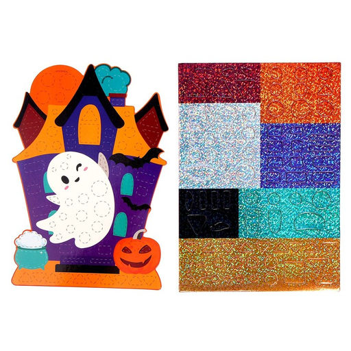 Аппликация стикерами форменная «Привидение в замке», набор для творчества