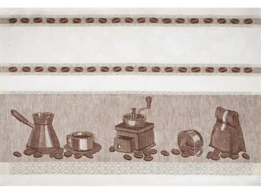 23С154-ШР/фкор/к. Комплект полотенец из 3 шт 49*70 "Бариста" рис. 423