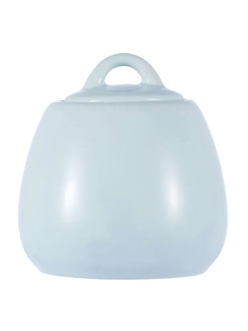 52221 GIPFEL Сахарница ETHER 300 мл. Материал: керамика. Цвет: светло-голубой.