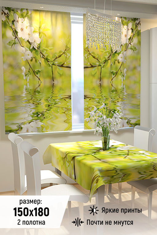Фотошторы для кухни 10833