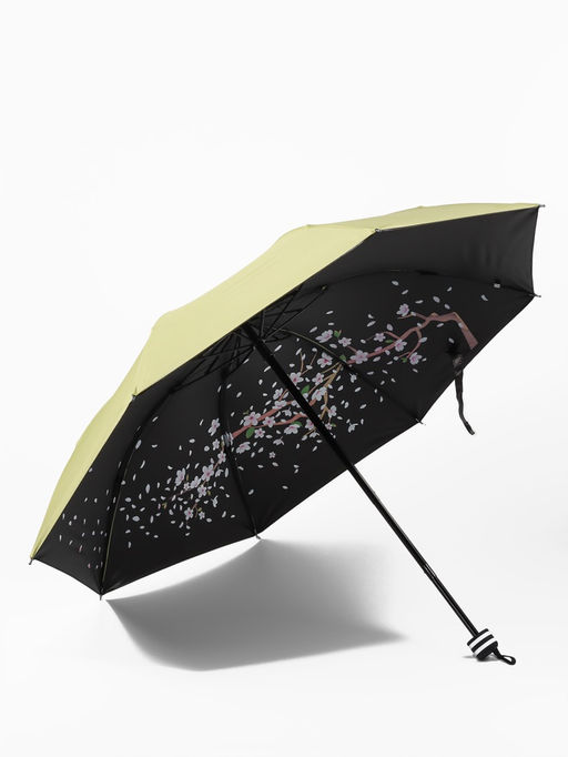 Зонт механический Гармония, эпонж, 4 сложения, 8 спиц, R=49/55 см, d=98 см, МИКС