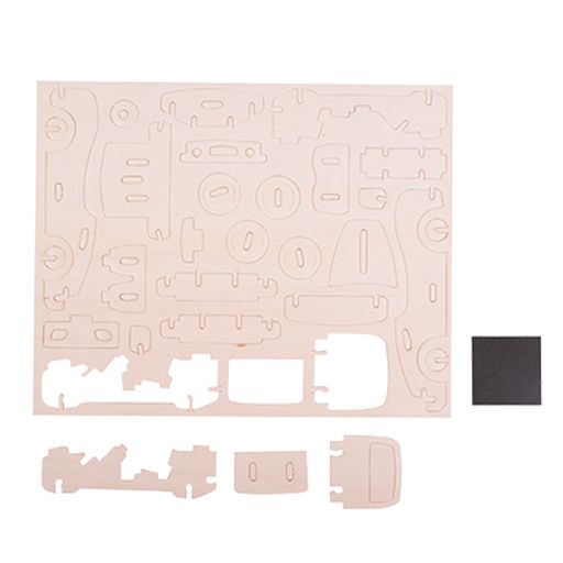 REZARK ROT-007 Пазл 3D 33 элемент. 13 x 9 x 6 см гоночная машина