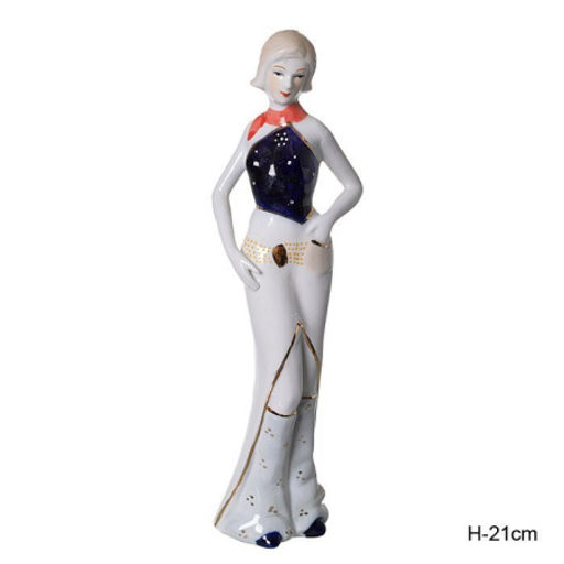 Статуэтка Дама 21 см / 089E /уп 50/ - Галеонтрейд фото 2