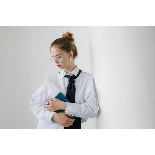 Серьги акрил Тренд рамка, цвет белый - Queen fair фото 4