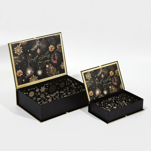 Набор коробка - книга 2 в 1 «Время теплых объятий», 20 х 12,5 х 5 - 27 х 19,5 х 8, Новый год