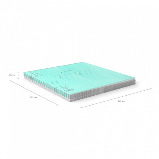 Цена за 10 шт. Тетрадь школьная ученическая с пластиковой обложкой на скобе ErichKrause Классика CoverPrо fizzy, Vivid фиолетовый, А5+, 12 листов, клетка фото 20