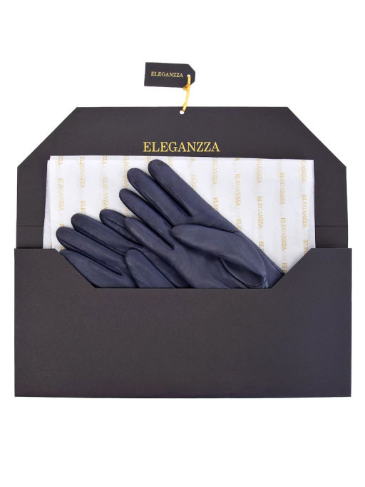 Перчатки женские ш+каш. TOUCH F-IS5500 d.blue - Eleganzza фото 6