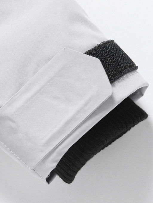 Парка зимняя подростковая для девочки с капюшоном и мехом серого цвета 9532Sr