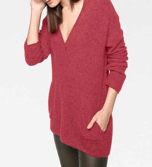 Пуловер, красный - Heine фото 3