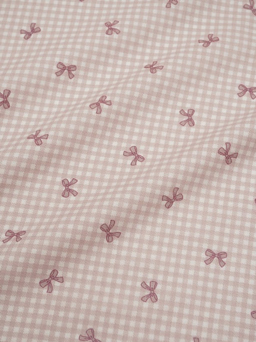 Муслин Премиум двухслойный гладкий Бантик - клетка, ш.2.5м, хлопок-100%, 130гр/м.кв - Купава фото 2