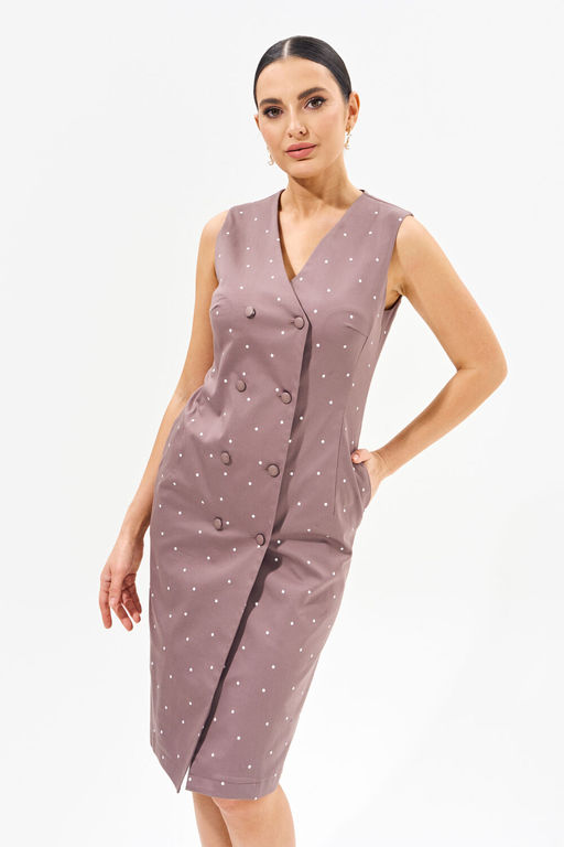 Платье Foxy Fox 1559 бежевый  фото 4