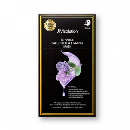 JMsolution Be Nature Bakuchiol & Firming Mask, 24ml*1ea - Укрепляющая маска с бакучиолом