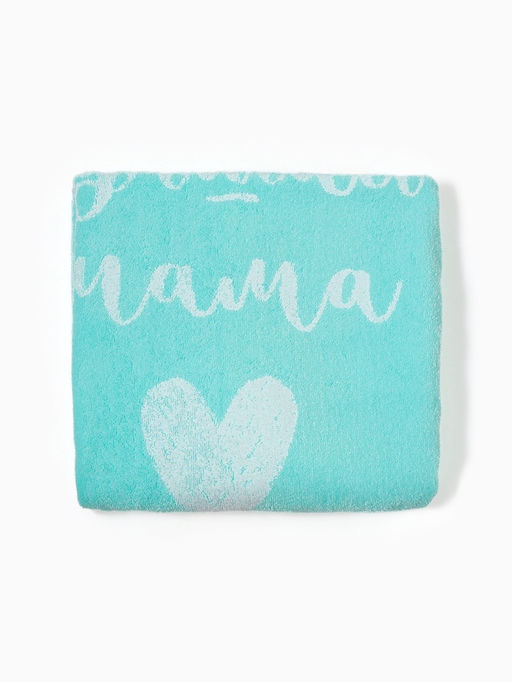 Полотенце махровое Этель. Самая лучшая мама, 70?130 см, 100% хлопок, 420 г/м?