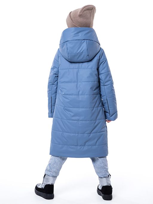 ПАЛЬТО 6з4823 голубой лед - Nikastyle фото 2