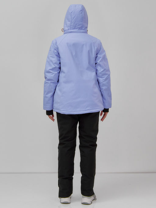 Горнолыжная куртка женская зимняя фиолетового цвета 7015_1F - Chunmai фото 13