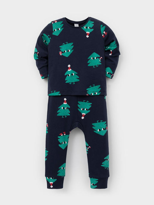 К 1661/синий 1410 Н149 пижама д/дет яс - Crockid фото 3