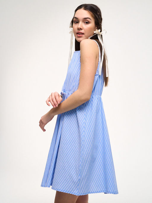 Сарафан голубой CN25121BL2 - Nota bene фото 8