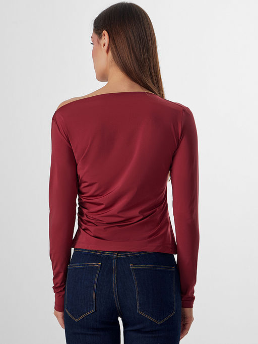 Джемпер женский Mark Formelle x Ольга Бузова бордовый