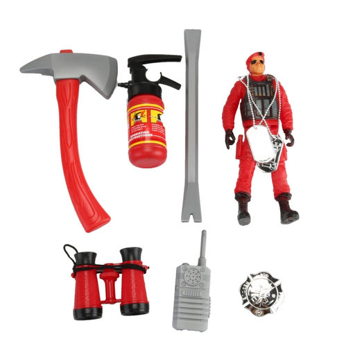 Игровой набор ABtoys Важная работа Пожарный с аксессуарами фото 4