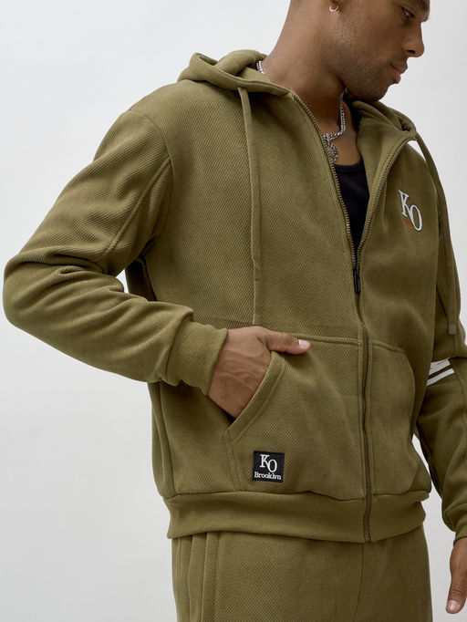 ФЛИС с НАЧЕСОМ, Спортивный костюм мужской демисезонный