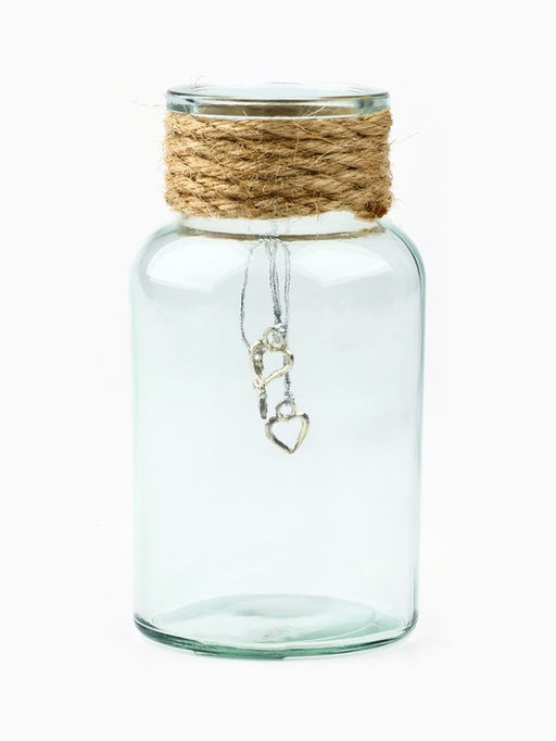 Ваза для цветов, стекло, 250 мл.