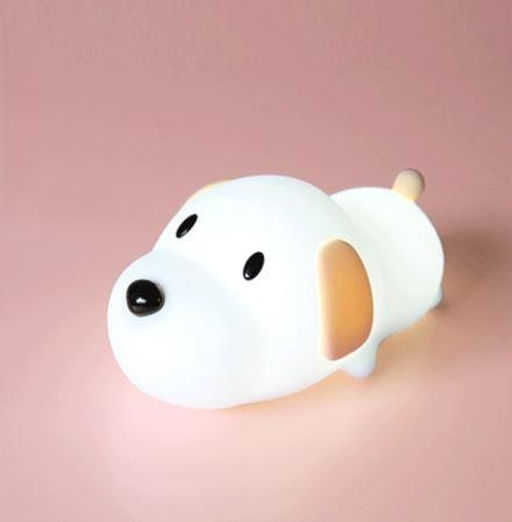 Ночник iLikeGift "Happy dog", white (12*11 см)